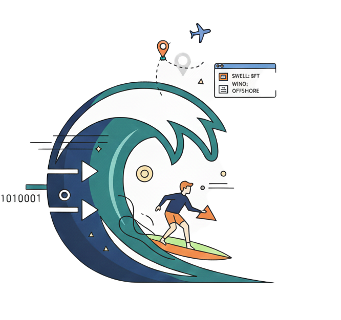 SurfHacker - Data-driven surf trip planning